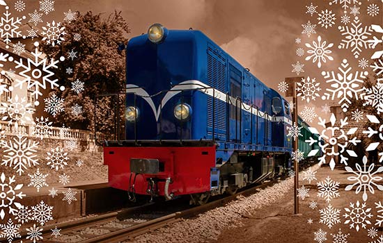 Edição de Natal do Comboio Histórico do Vouga